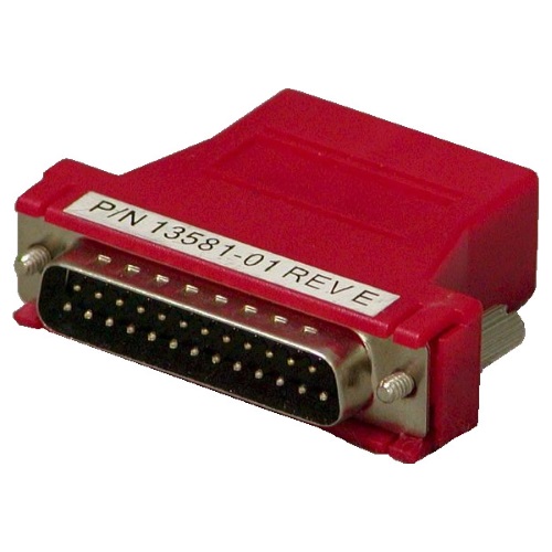 Verifone Adapter, Male Db25 Null Modem (Tokheim