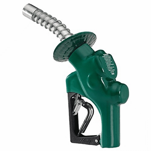 HUS VIII 1" NEW Truck Nozzle Green Diesel UL