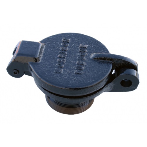 Morrison Cast Iron Fill Cap, MNPT, Lockable, 2"