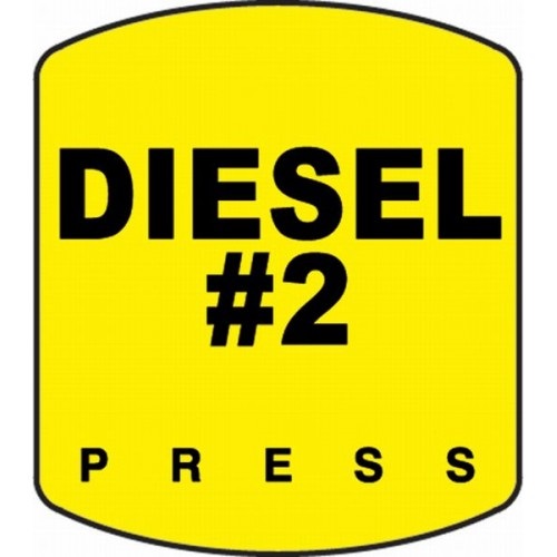 2.375"W x 2.75"H GILB ENCORE-S DIESEL #2 DECAL