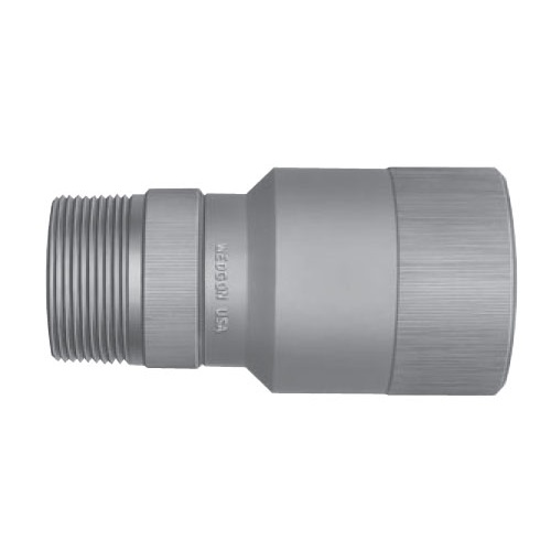 Wedgon 1-1/4" Straight Swivel M x F