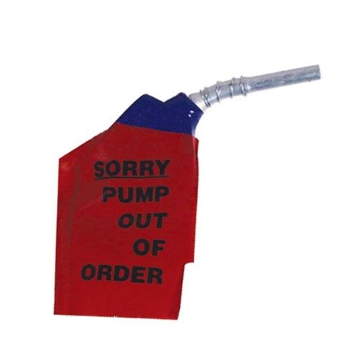 Plastic Nozzle Sleeves, OUT OF ORDER, Red