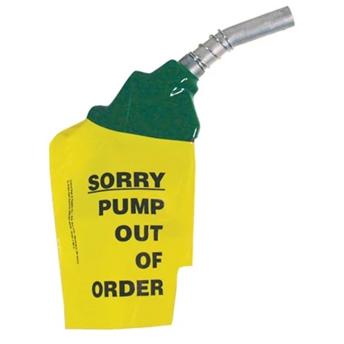 Plastic Nozzle Sleeves, OUT OF ORDER, Yellow