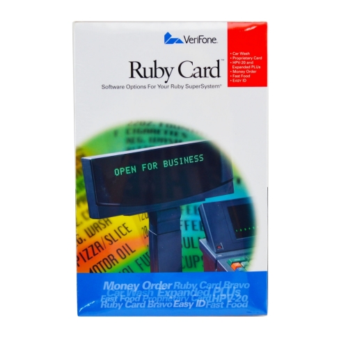 Verifone Ruby Card, HPV 20 Workstation