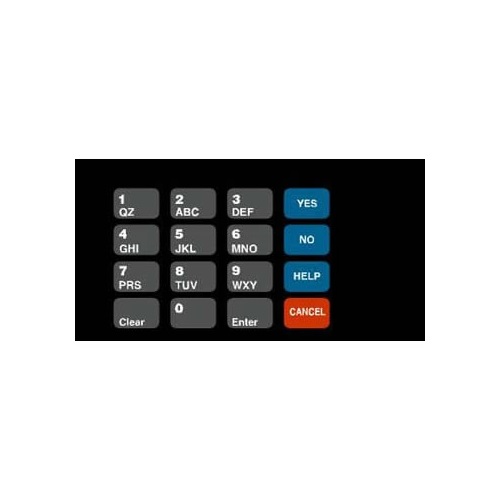 GIL Overlay ADA CRIND Keypad Chevron (Reserved